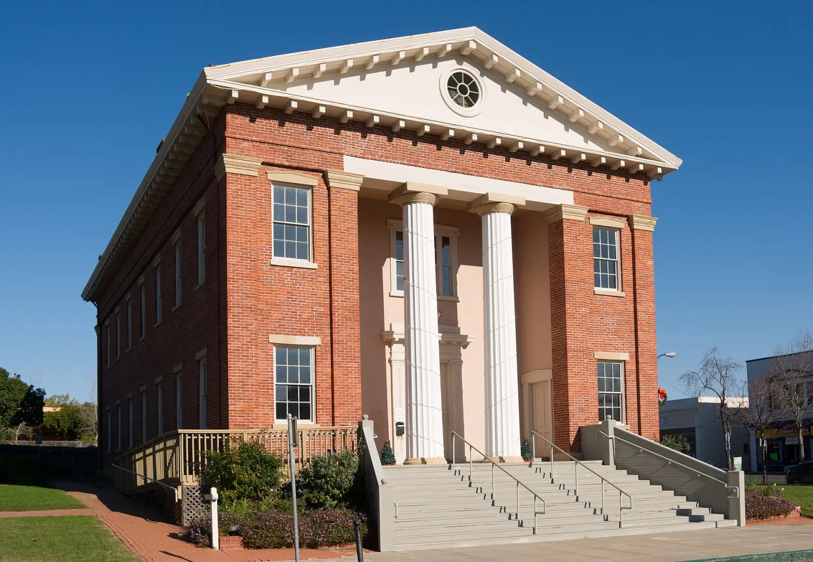 The Benicia Capitol, California's former state capitol building, in Benicia