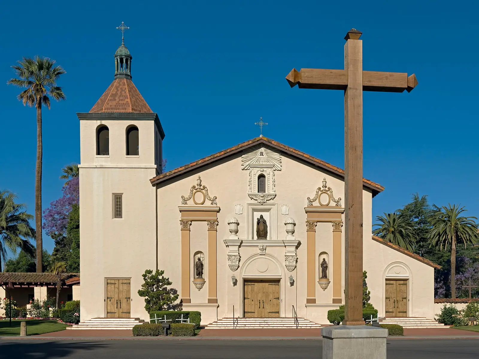 Mission Santa Clara de Asís on the Santa Clara University campus
